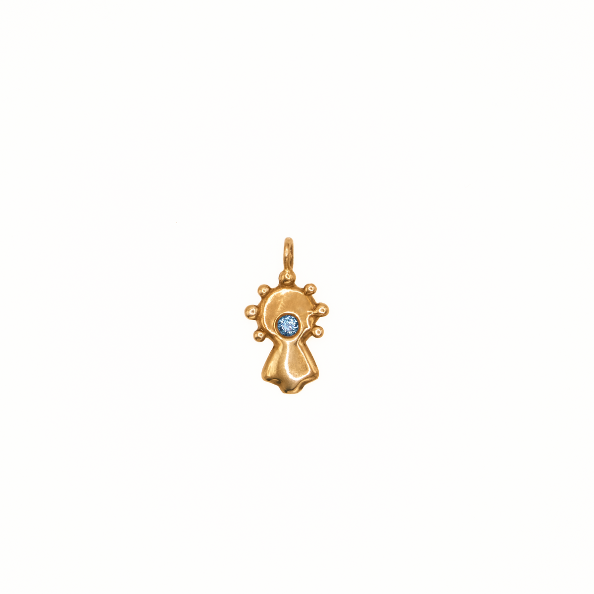 Charm Virgen del Pilar Oro