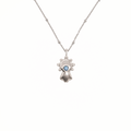 Collar Virgen del Pilar plata