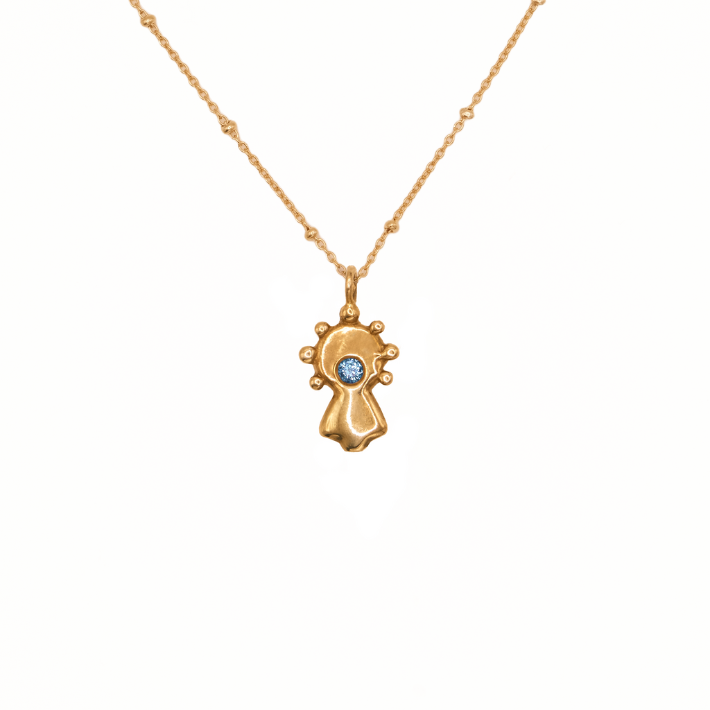 Collar Virgen del Pilar Oro