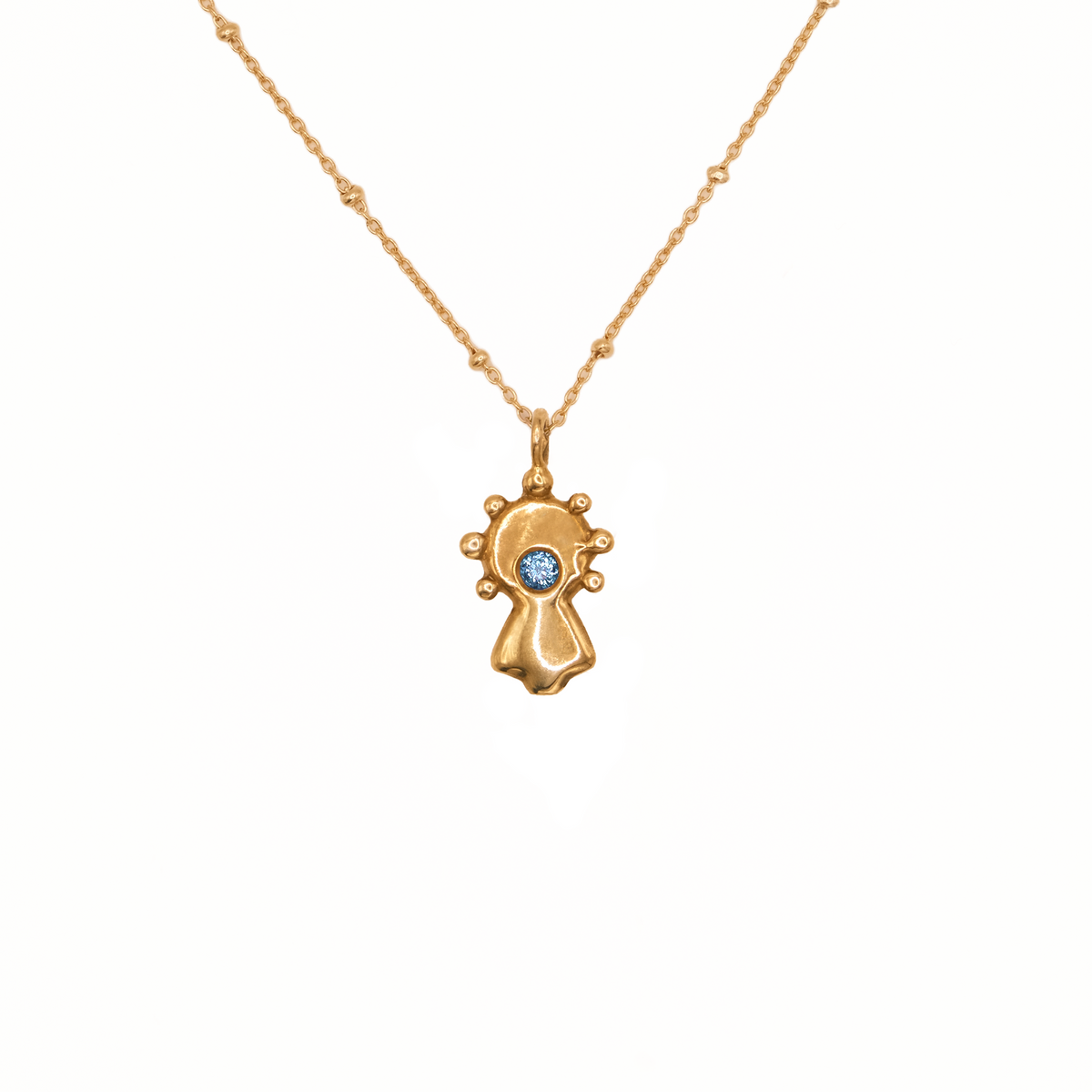 Collar Virgen del Pilar Oro