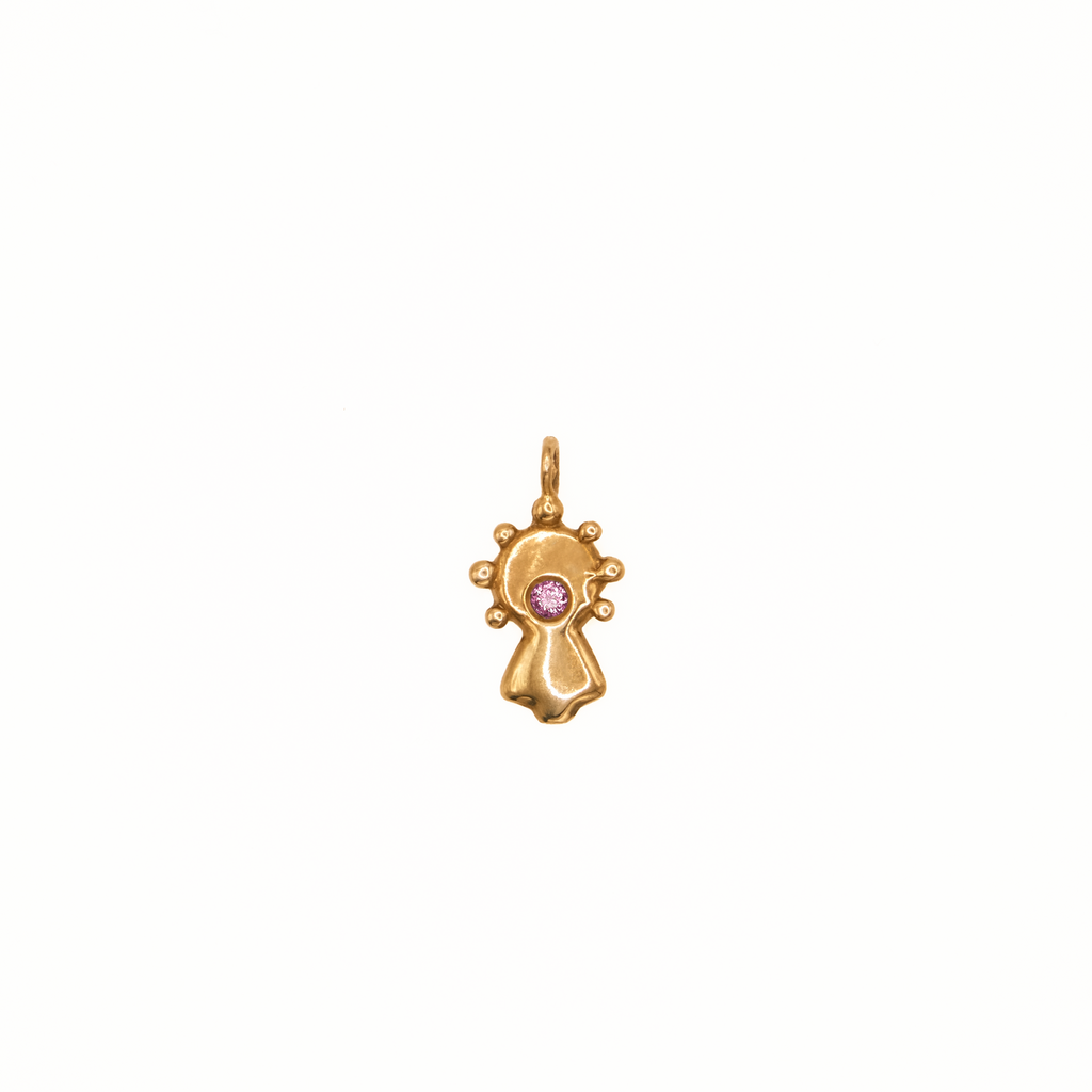 Charm Virgen del Pilar Oro