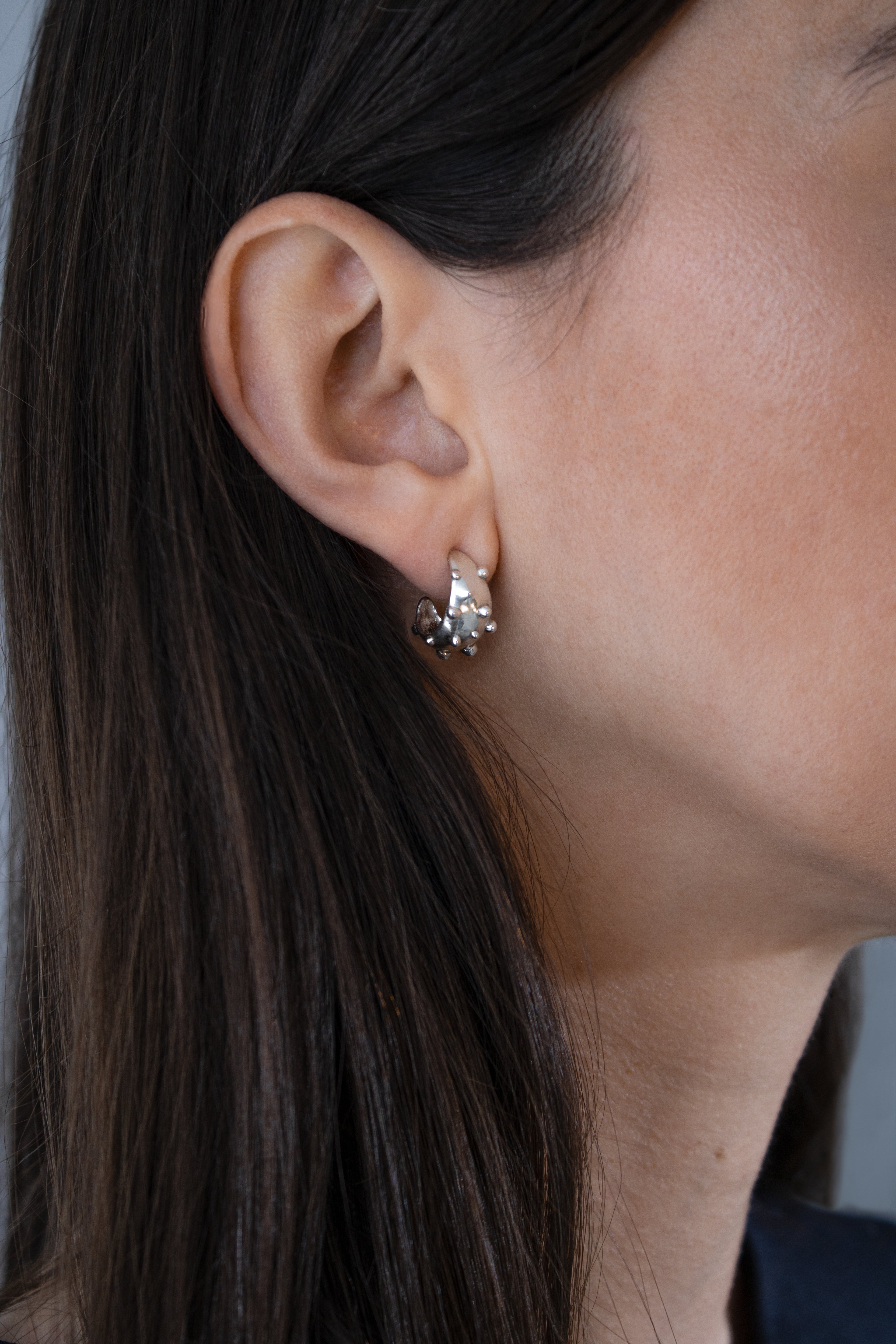 Pendientes naveta