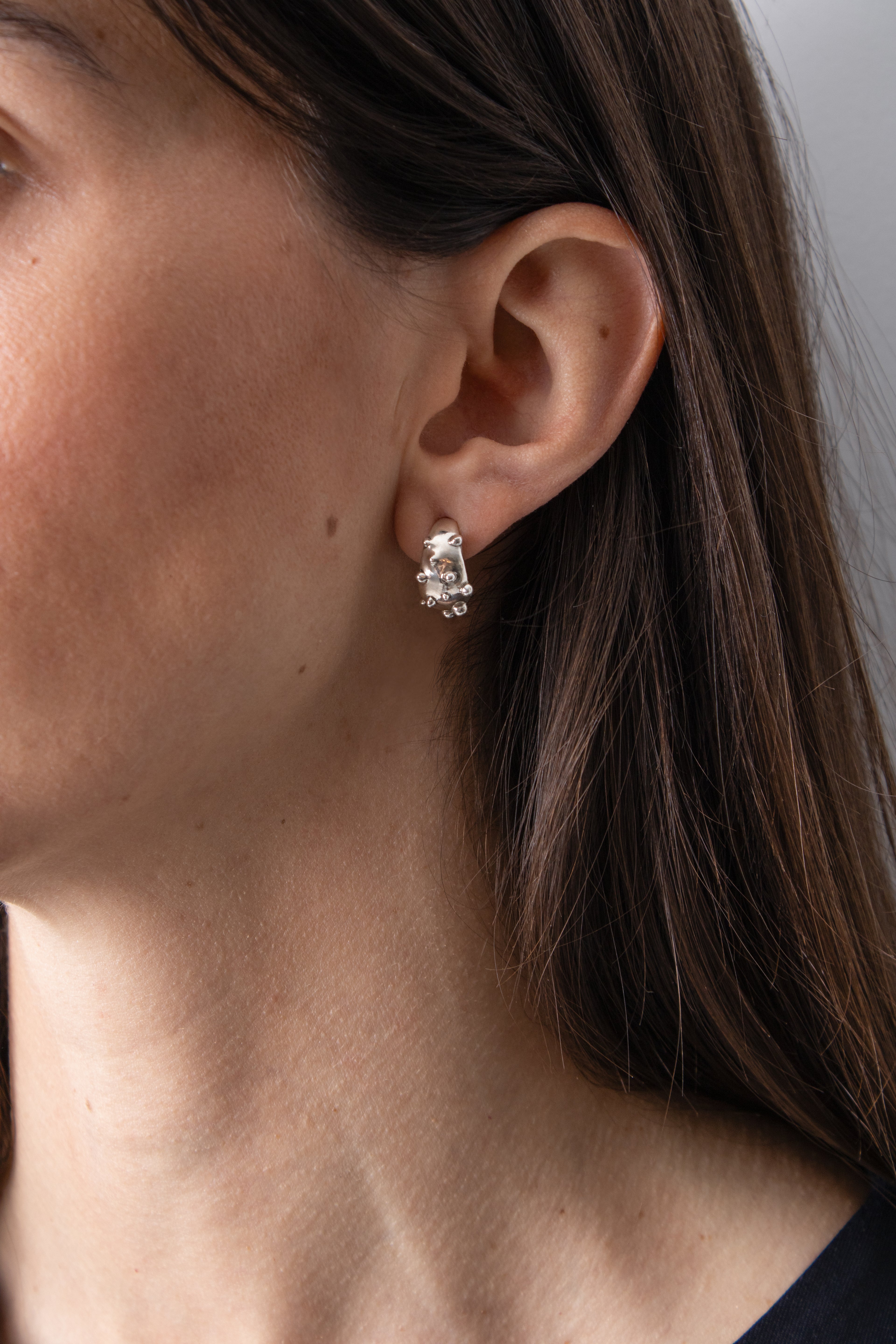 Pendientes naveta