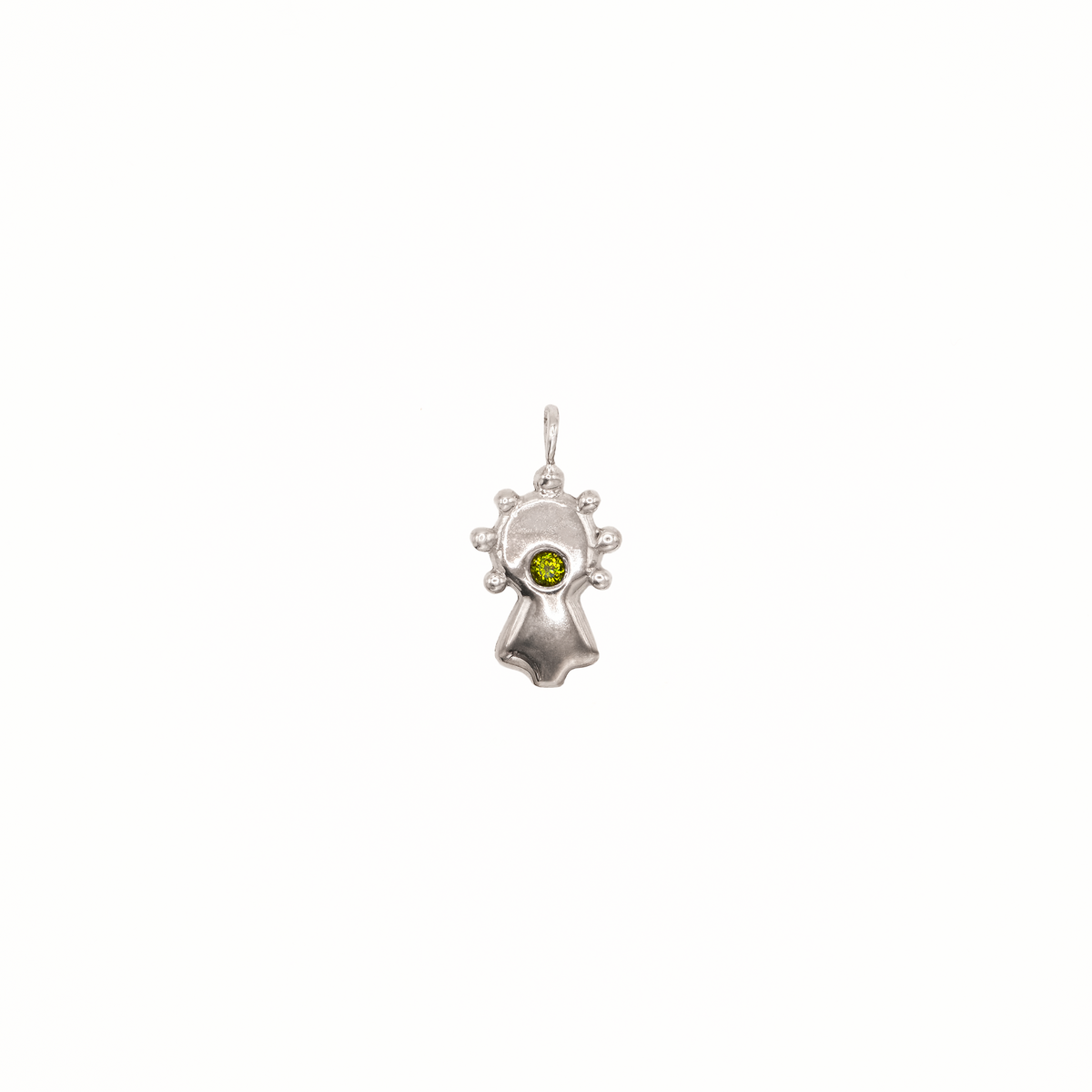 Charm Virgen del Pilar plata